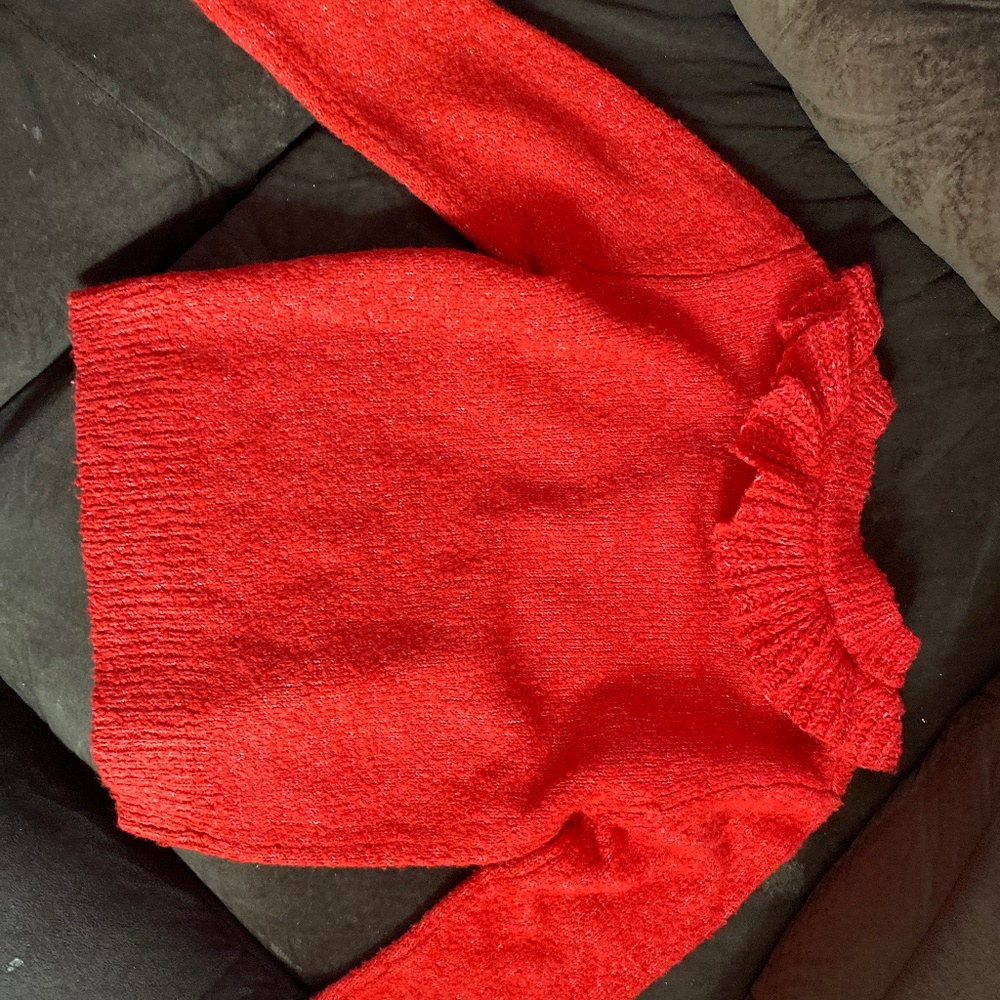 Red sweater